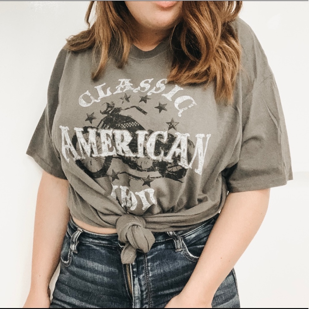 🌵 Classic American Iron Biker Tee